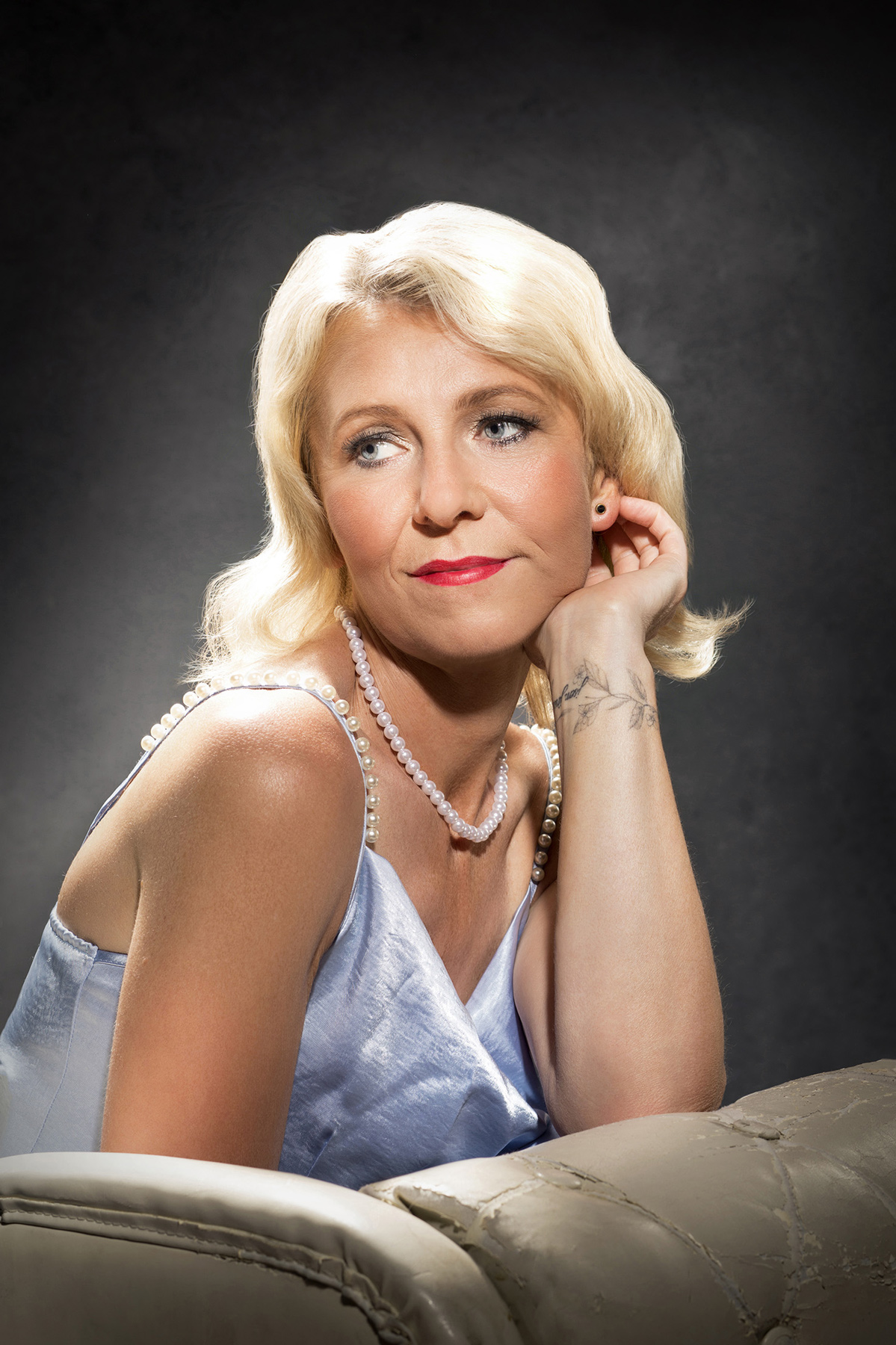 Classical glamour portrait