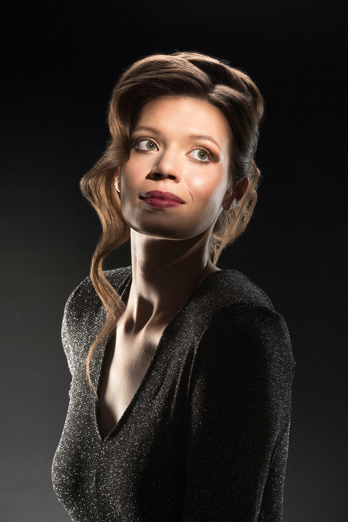 Classical glamour portrait