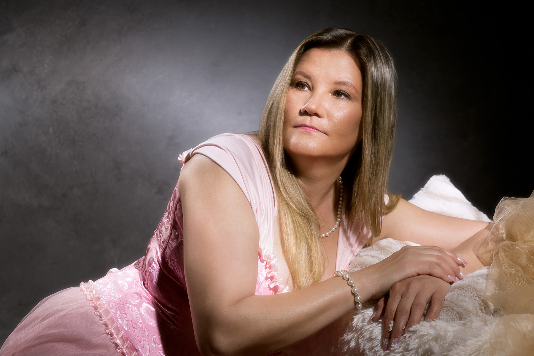 Classical glamour portrait